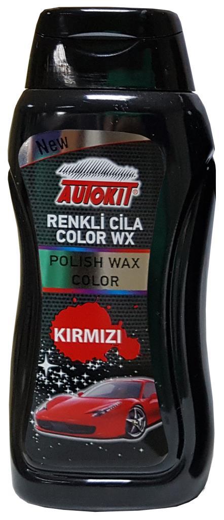 Oto Bakım Ürünleri Autokit Renkli Likit Cila Kırmızı 300 ml Satın Al