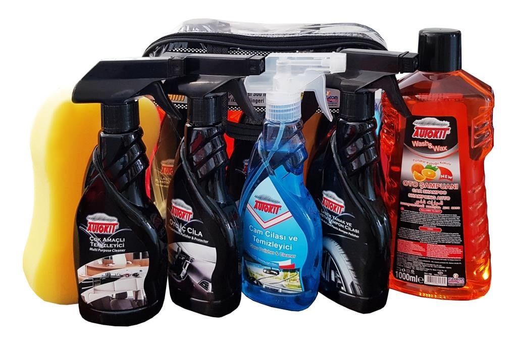 Oto Bakım Ürünleri Autokit Ultra Oto Bakım Seti Çantalı 6 Parça Satın Al