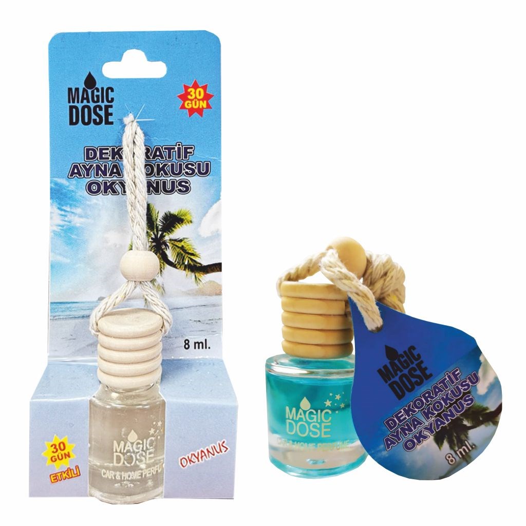 Oto Parfümleri Magic Dose Dekoratif Ayna Kokusu  8 Ml Okyanus  Satın Al