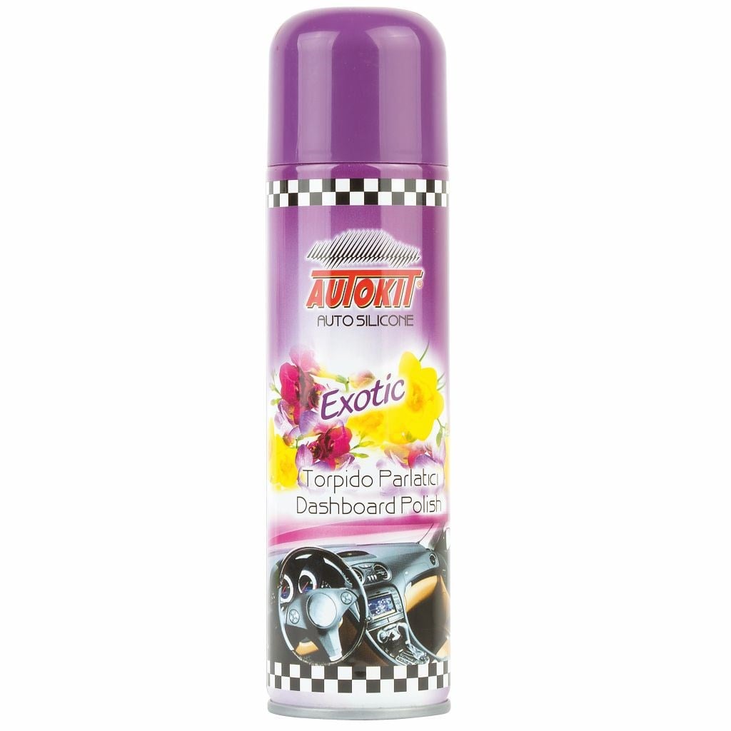 Oto Ürünleri Autokit Torpido Parlatıcı Kokulu Oto Silikonu Exotıc 220 Ml  Satın Al