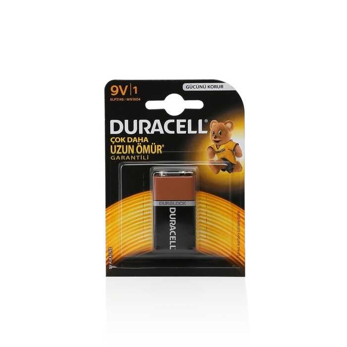 Piller Duracell 9 Volt Pil 1'li Satın Al