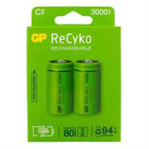 Piller Gp 3000 mAh Orta Boy Şarjlı Pil 2 li  Paket C Boy GP300CHCBMTR-2EB2 Satın Al