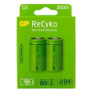 Piller Gp 3000 mAh Orta Boy Şarjlı Pil 2 li  Paket C Boy GP300CHCBMTR-2EB2 Satın Al