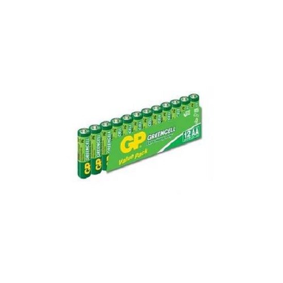 Piller GP Greencel R6 AA Boy Çinko Kalem Pil 12'li Paket GP15G-VS12 Satın Al