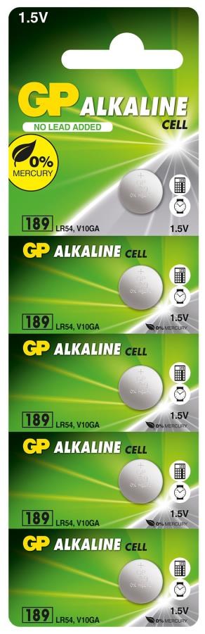 Piller GP LR54 ALKALİN 5
