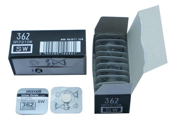 Piller MAXELL SR-721SW-362 10LU PAKET Satın Al