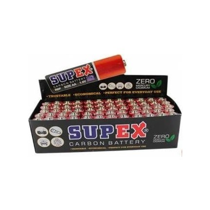 Piller SUPEX R6 ÇİNKO 60LI KALEM PİL Satın Al