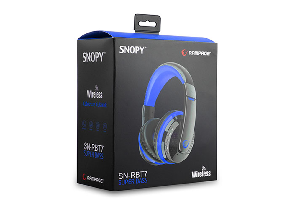 Rampage SN-RBT7 MicroSD Kart Destekli Oyuncu Mavi
