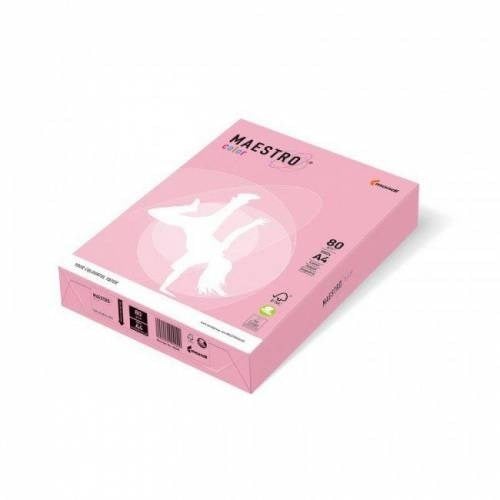 Renkli Fotokopi Kağıtları Maestro A4 Renkli Fotokopi Kağıdı Pembe (PI25) 80Gr 1 Paket Satın Al