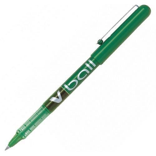 Roller ve Jel Kalemler Pilot V-Ball Roller Kalem 0.7mm Yeşil Satın Al