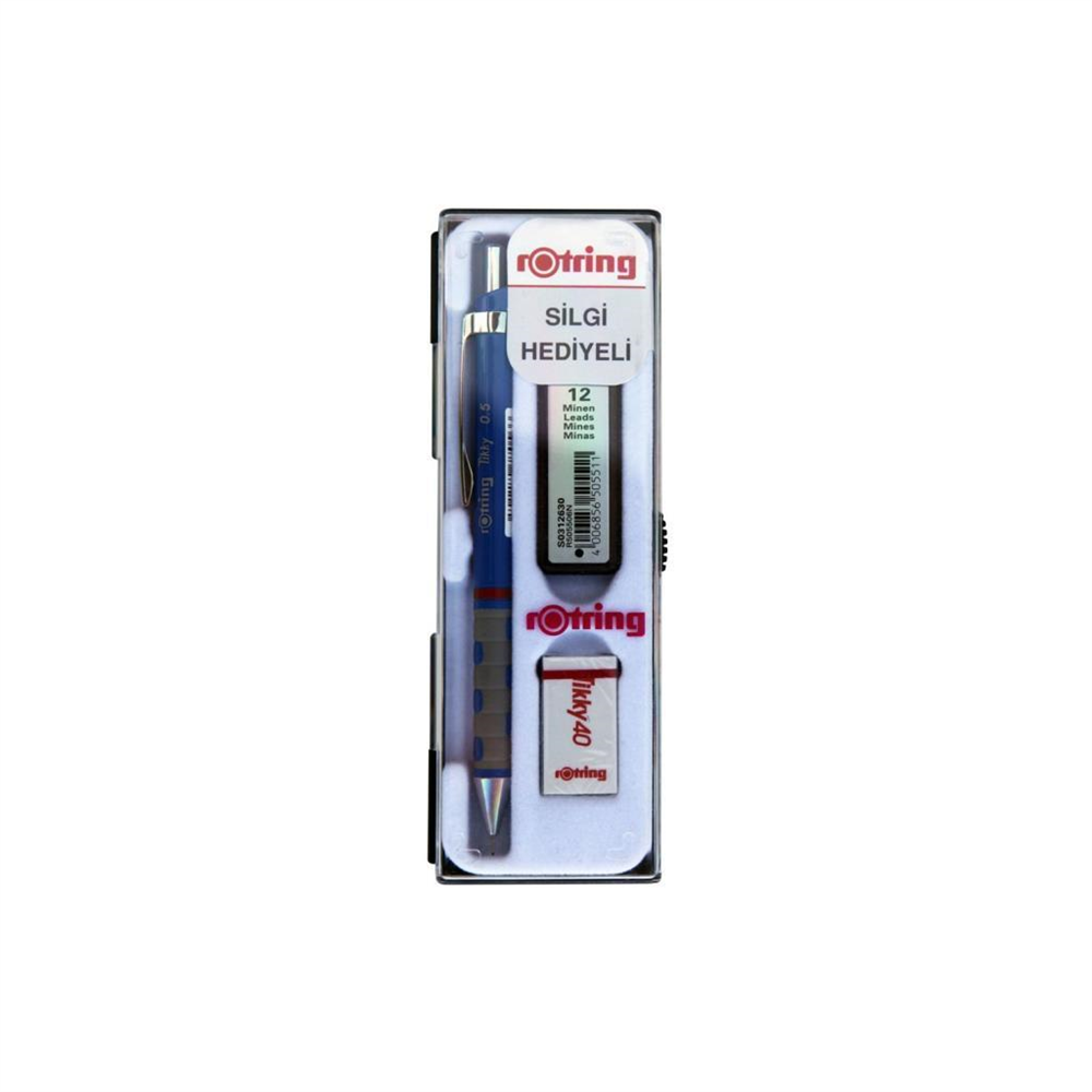 Rotring Versatil Uçlu Kalem Okul Seti 0.5 mm Mavi