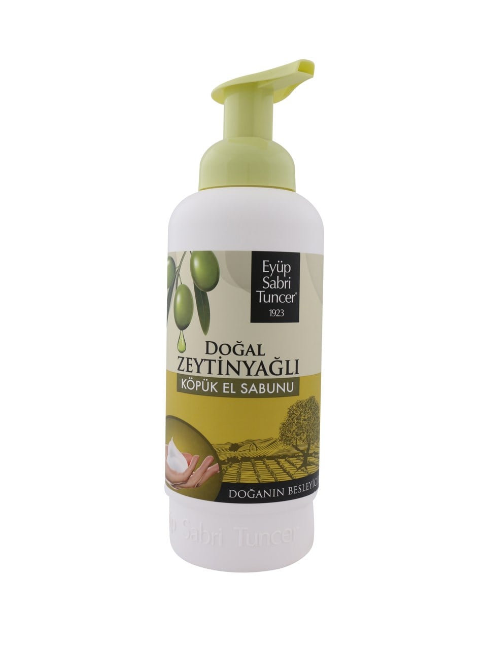 Sabunlar EYÜP SABRİ TUNCER ZEYTİNYAĞLUKÖPÜK SABUN 500ML PET Satın Al