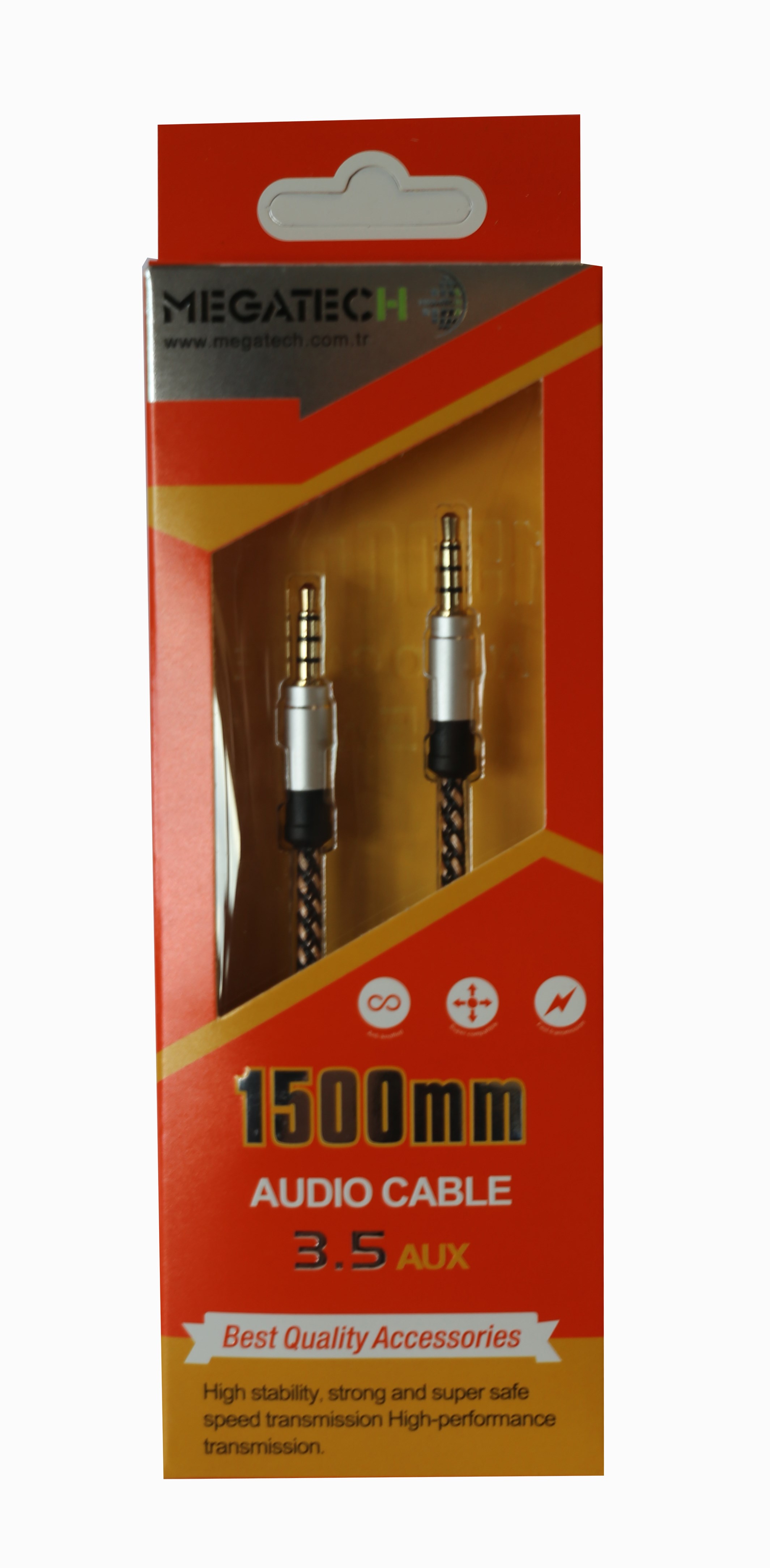 Şarj Kabloları Megatech AUX Kablo Micro 1 metre Satın Al