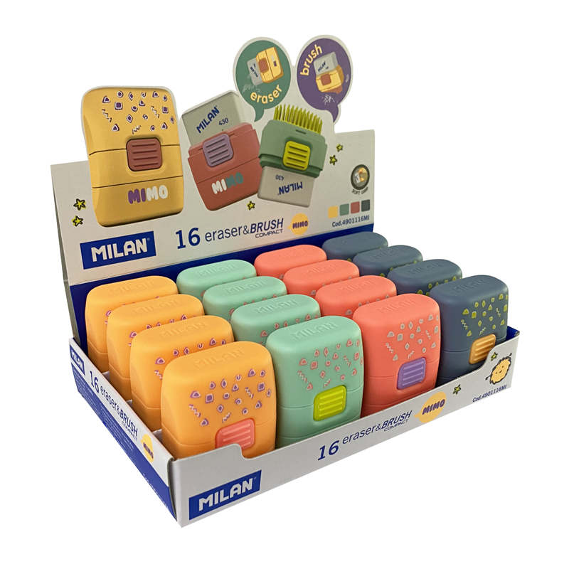 Silgiler MILAN 4901116MI COMPACT FIRÇALI SİLGİ(MIMO) - 16ADET Satın Al