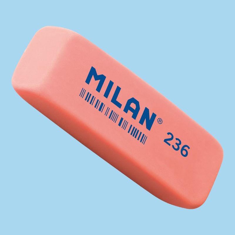 Silgiler MILAN CPM236 NATA® PLASTİK SİLGİ(ASORTİ) - 36ADET Satın Al