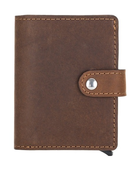 Sırt Çantası Palermo Deri Cüzdan Kartlık Mekanizmalı G2 Kahve Satın Al