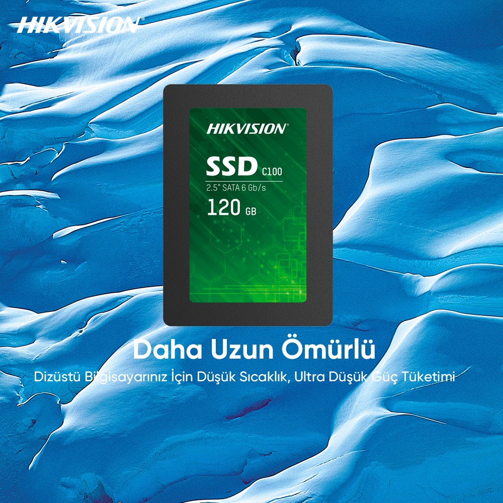 SSD Solid State Drive Hikvision 120Gb Ssd Disk Sata 3 Hs-Ssd-C100-120G 550Mb-420Mb Harddisk Satın Al
