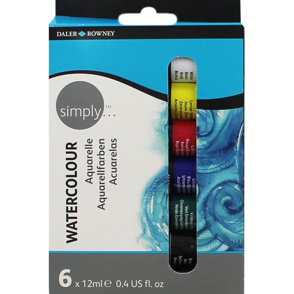 Sulu Boyalar Daler Rowney Simply Sulu Boya Seti 6x12ml Satın Al
