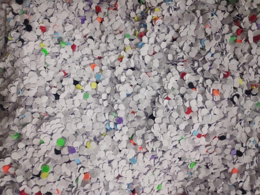 Teknik ve Özel Kağıtlar Color Liva Koli&Kutu Dolgu Malzemesi / Yuvarlak Konfeti 1 kg Satın Al