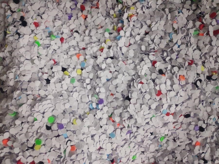 Teknik ve Özel Kağıtlar Color Liva Koli&Kutu Dolgu Malzemesi / Yuvarlak Konfeti 1 kg Satın Al