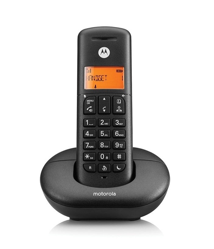 Telsiz Telefonlar MOTOROLA E201 TELSİZ TELEFON SİYAH Satın Al