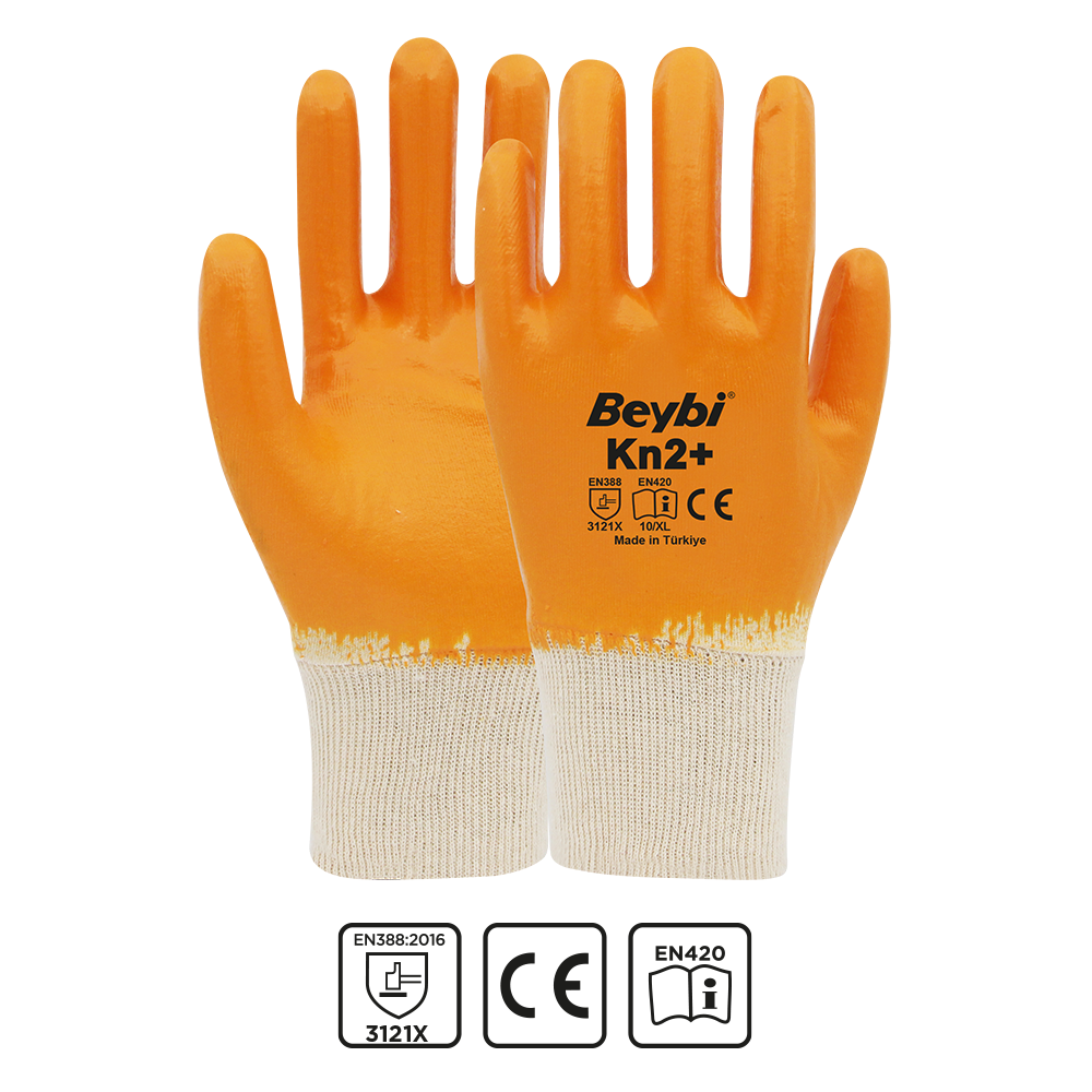 Temizlik Eldivenleri Beybi Nitril PMK KN2+Plus  Eldiven 10 Beden 12li Paket Satın Al