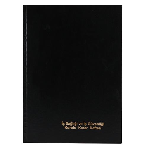Ticari Defter ve Evraklar Dilman İş Sağlığı ve Güvenliği Kurulu Karar Deft. 50 YP 20cmx28cm Satın Al