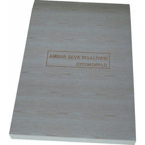 Ticari Defter ve Evraklar Dilman Sevk İrsaliyesi Otokopili 3 Nüsha 2x50 Sayfa Satın Al