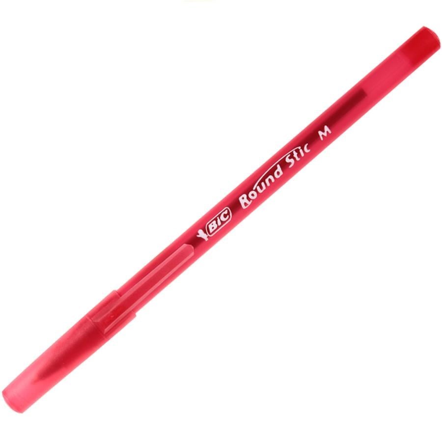 Tükenmez Kalemler Bic Round Stıc Tükenmez Kalem Kırmızı 60'lı Paket Satın Al