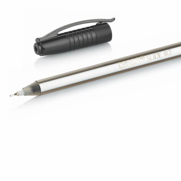 Tükenmez Kalemler Cassa Slide 0.7 Mm Tükenmez Kalem Siyah 50' Li Paket Satın Al