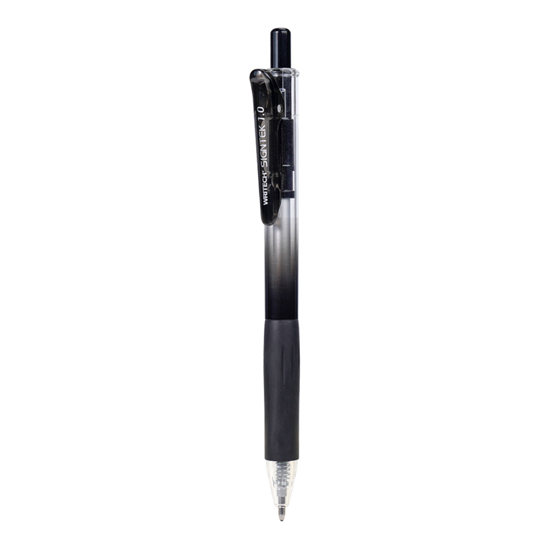 Tükenmez Kalemler WRITECH W-099S SIGNTEK İMZA KALEMİ 1,0MM SİYAH JEL KALEMİ - 12'Lİ KUTU Satın Al