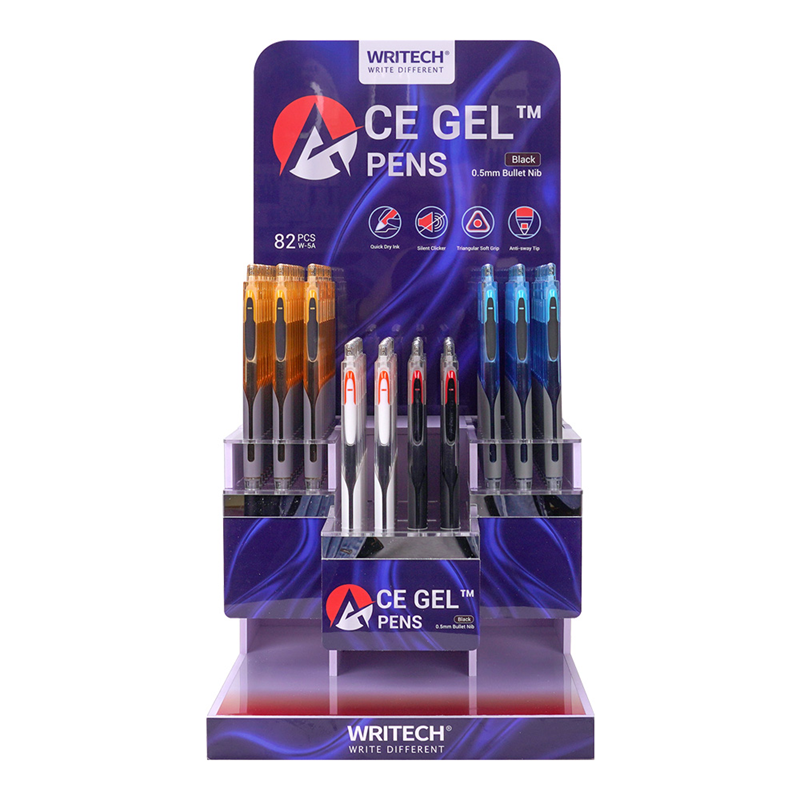 Tükenmez Kalemler WRITECH W-5A AGE 0,5MM JEL KALEM - 82'Lİ STAND Satın Al
