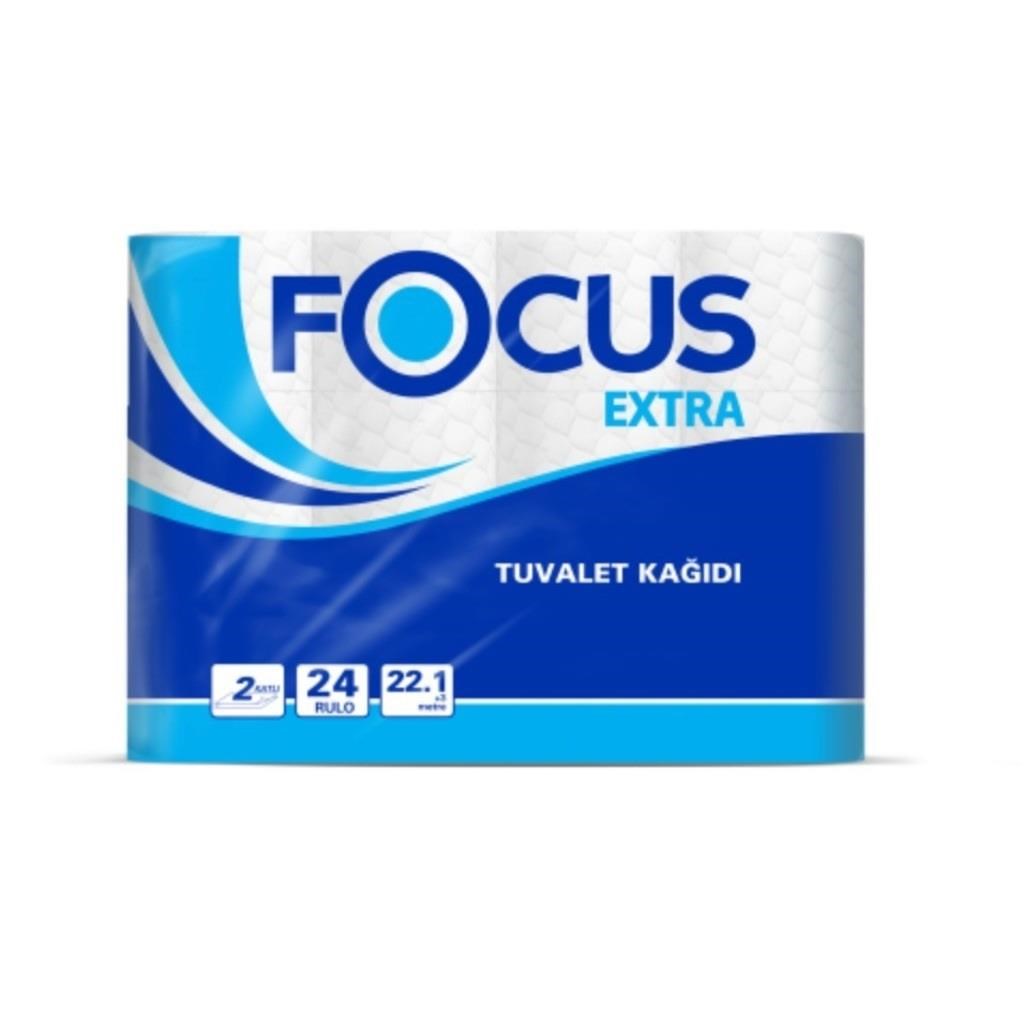Tuvalet Kağıtları Focus Extra Tuvalet Kağıdı 24'lü Paket Satın Al