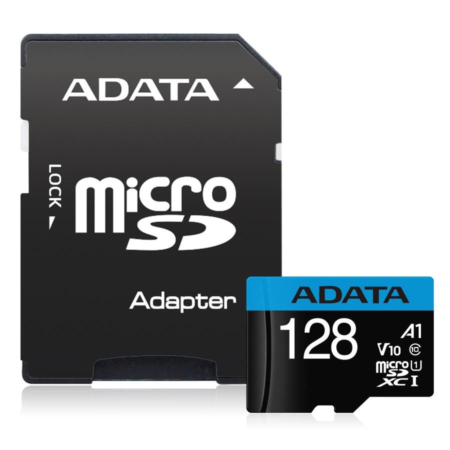 Usb Bellek Adata 128GB Premier microSDXC Card with Adapter UHS-I Class10 V10 Hafıza Kartı Satın Al