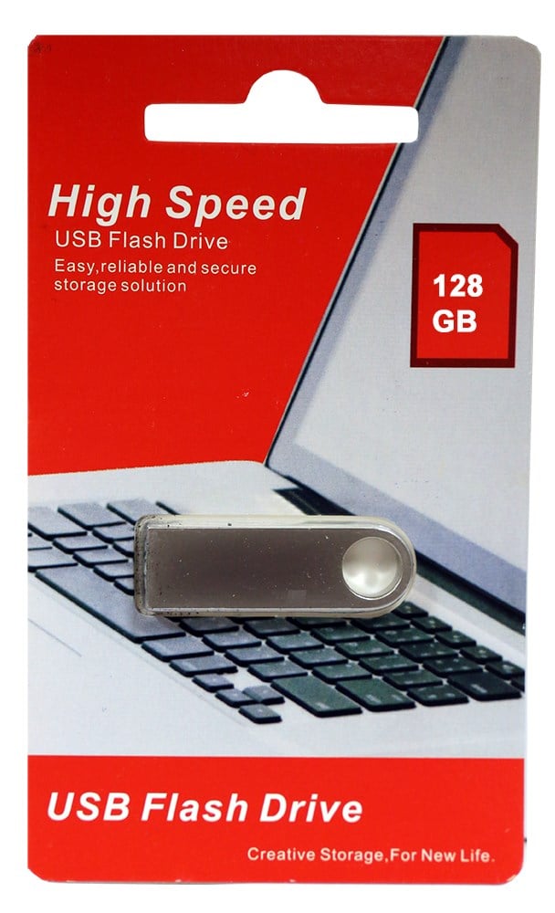 Usb Bellek Elba 128GB Metal 2.0 USB Flash Bellek Satın Al