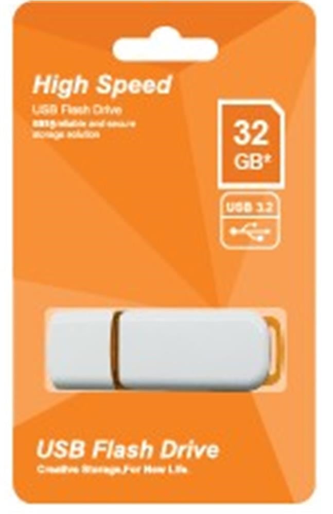 Usb Bellek Elba 32GB Plastik Beyaz-Turuncu 3.2 USB Flash Bellek Satın Al