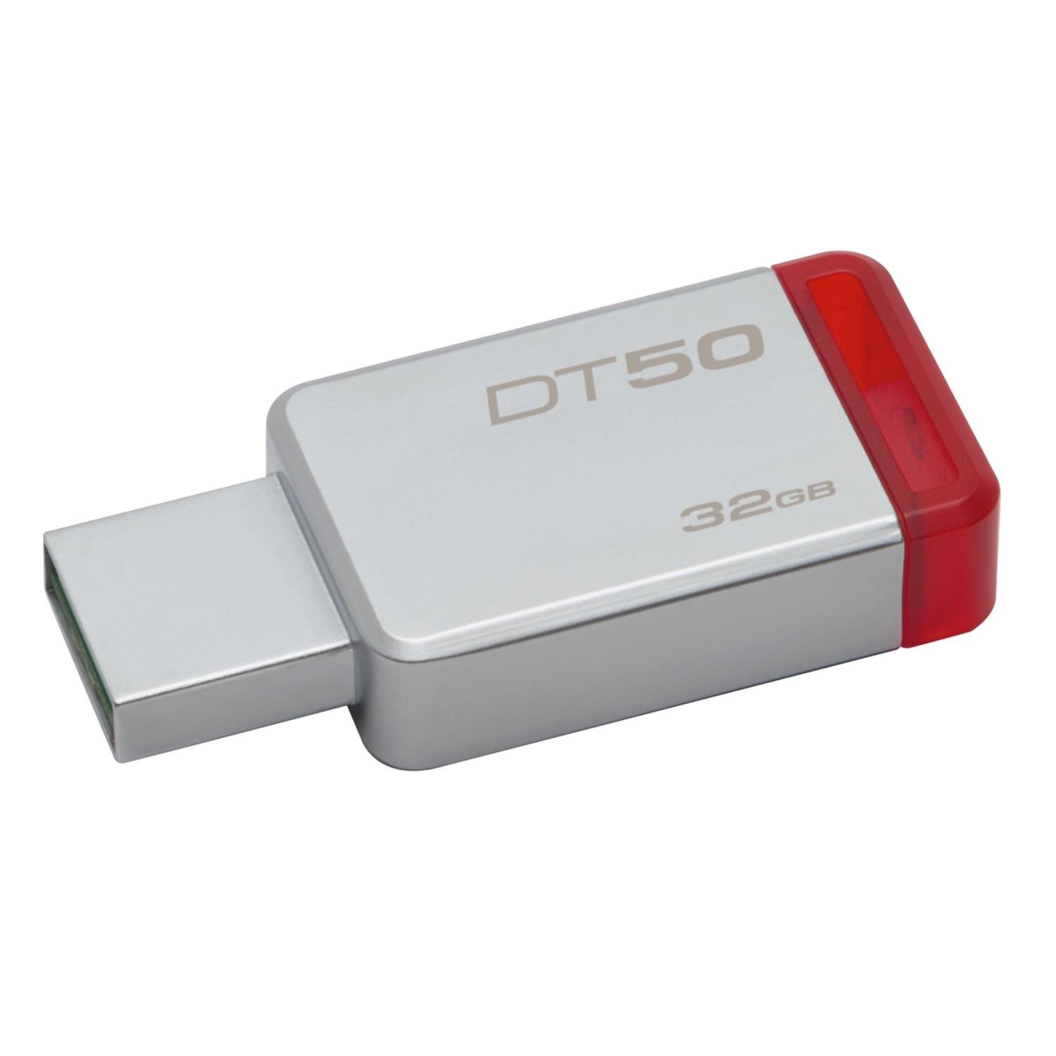 Usb Bellek Kingston Datatraveler50 32Gb Usb 3.0 Bellek  Dt50/32Gb Satın Al