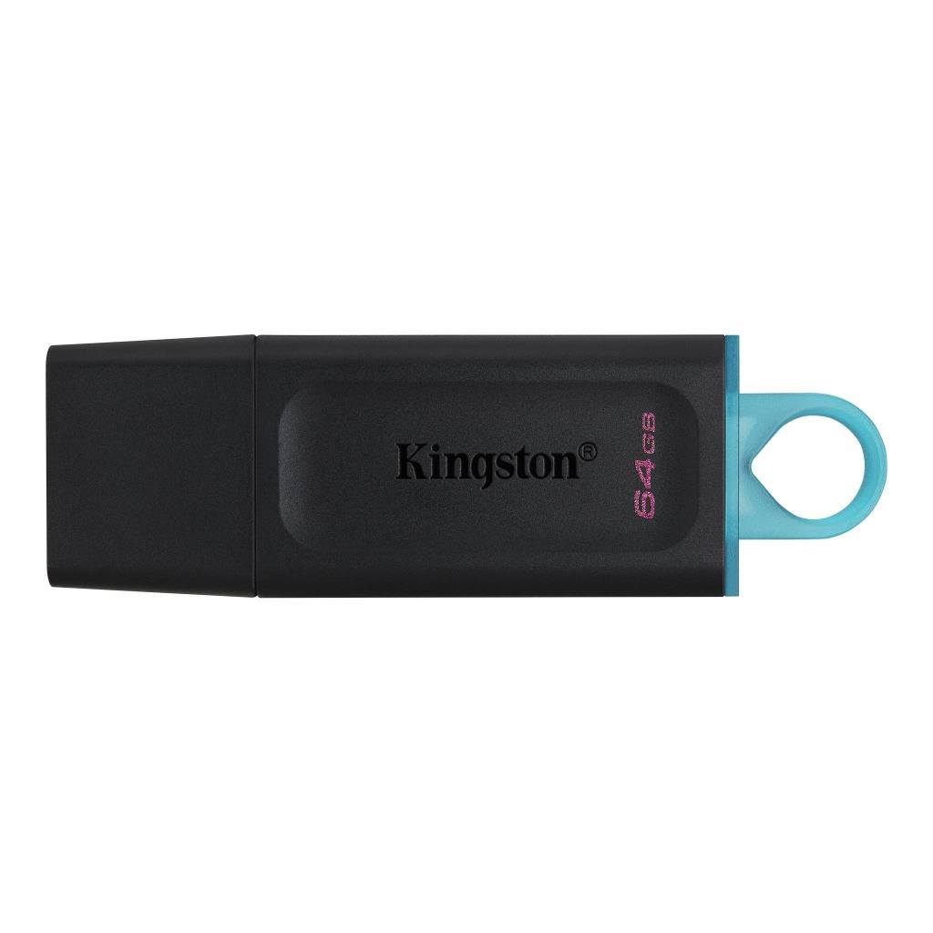 Usb Bellek Kingston DTX-64GB 64GB USB3.2 Gen 1 DataTraveler Exodia (Black + Teal) Flash Bellek Satın Al