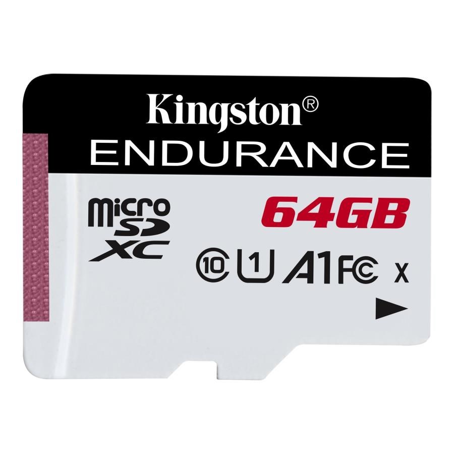 Usb Bellek Kingston SDCE-64GB 64GB microSDXC Endurance 95R-30W C10 A1 UHS-I Card Only Hafıza Kartı Satın Al