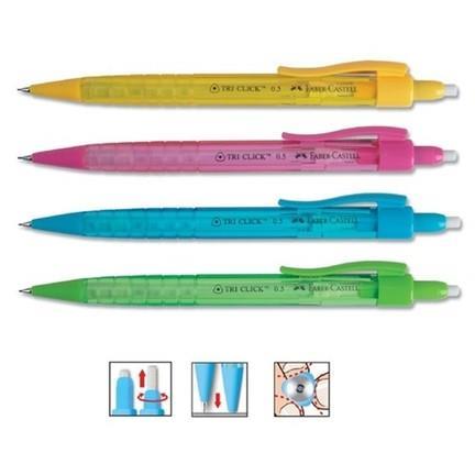 Versatil Uçlu Kalemler Faber Tri Click Versatil Kalem 0.7 mm Satın Al