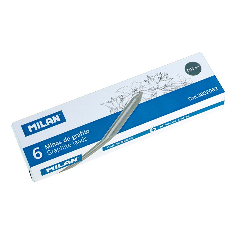 Versatil Uçlu Kalemler MILAN 3802062 GRAPHITE B 5,2MM KALEM UCU - 6'LI Satın Al