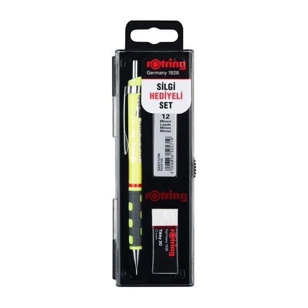 Versatil Uçlu Kalemler Rotring Versatil Uçlu Kalem Okul Seti 0.7 mm Neon Sarı  Satın Al