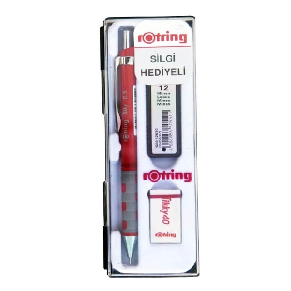 Versatil Uçlu Kalemler Rotring Versatil Uçlu Kalem Okul Seti 0.5 mm Kırmızı Satın Al