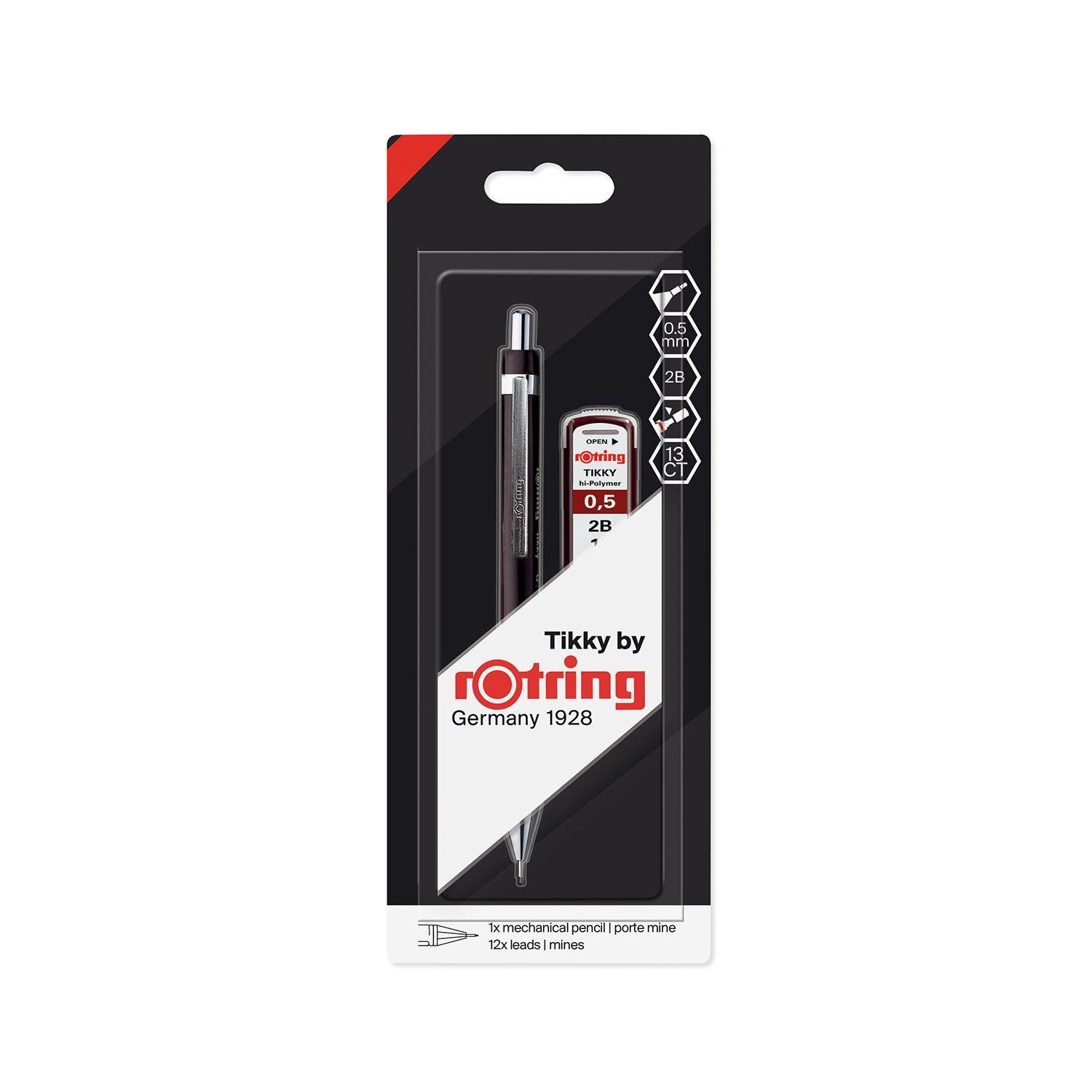 Versatil Uçlu Kalemler Rotring Versatil Uçlu Kalem + Uç Set 0.5 mm Bordo Satın Al
