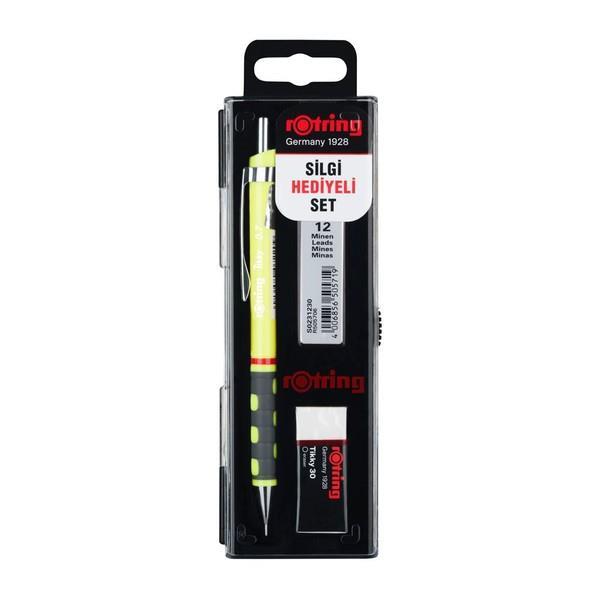 Versatil Uçlu Kalemler Rotring Versatil Uçlu Kalem Okul Seti 0.7 mm Neon Sarı  Satın Al