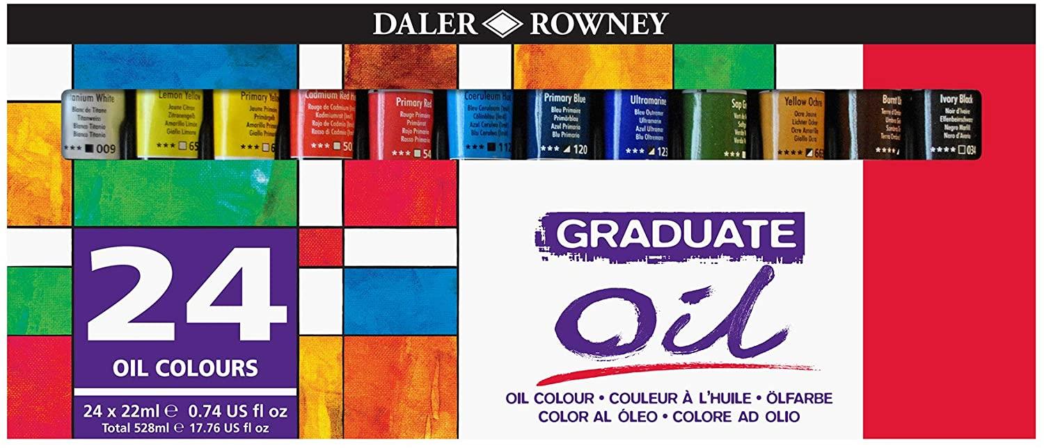 Yağlı Boyalar Daler Rowney Georgian Oil Yağlı Boya Seti 24x22ml Satın Al