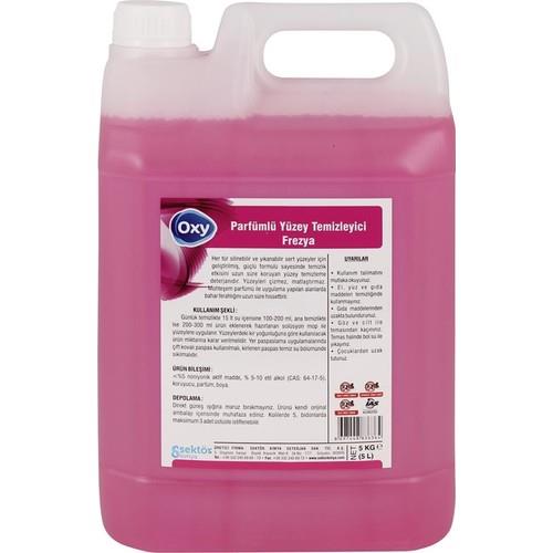 Yüzey Temizlik Ürünleri Oxy Parfümlü Yüzey Temizleyici Pembe 5 Kg Satın Al