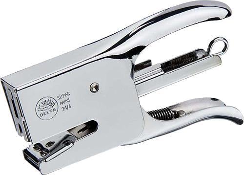 Zımbalar Delta 107 Krom Pens Tipi Çelik Zımba Makinası Mini No: 24/6 Satın Al