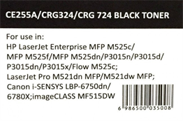 Hp 55A Siyah Newmark Muadil Toner (Çipli) Ce255A