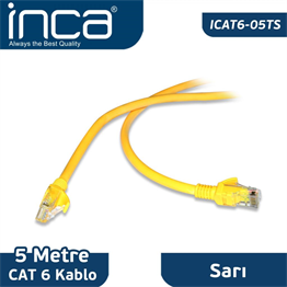 ICAT6-05TS  INCA CAT6  5 METRE SARI